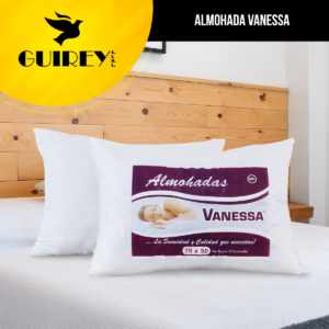 Almohada 70x50 blanco Vanessa