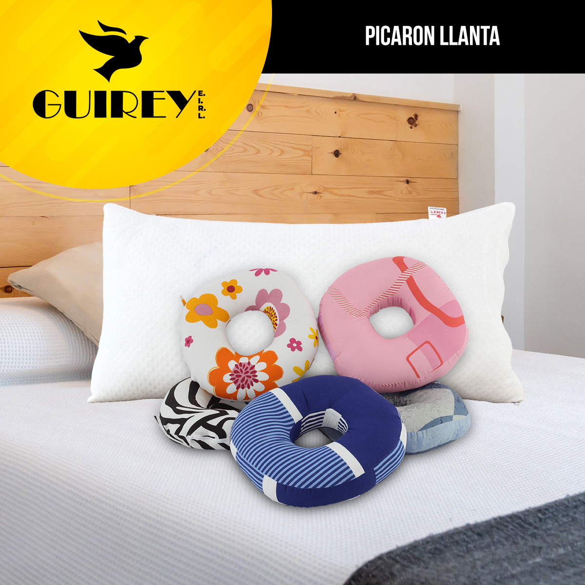 Almohada picaron llanta