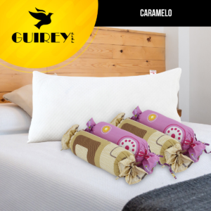 Almohada caramelo grandes